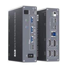 4K Dual Monitor KVM Switch