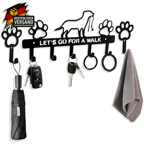 Hundegarderobe mit haken - 5,