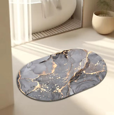 Badezimmer-Wasserabsorbierendes Teppich, Gummi-Fußmatten, Kieselalgen-Schlam