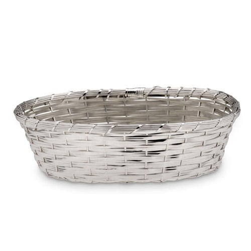 Brotkörbchen versilbert 23cm