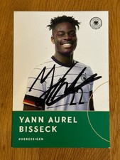 Yann Aurel Bisseck | DFB U21 Nationalmannschaft | *original signiert *