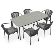 Gartenmöbel Set mit 6