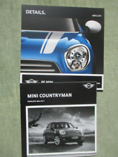 Mini Countryman R60 One +Cooper S+ D,SD, JCW Tuning Katalog März 2011+Preise
