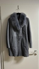 Winter Jacke Lederjacke Mantel Pelzjacke Echtfell Echtpelz Fell Pelzkragen Norka