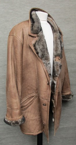 Herren pelzjacke kojote - herren,