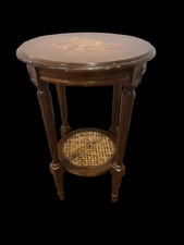 Beistelltisch Blumensäule Tisch Jugendstil Florale Motive 65cm