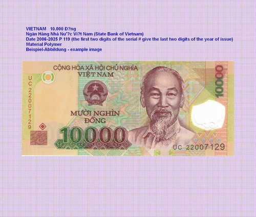 Vietnam viet nam 10000 dong - vietnam,
