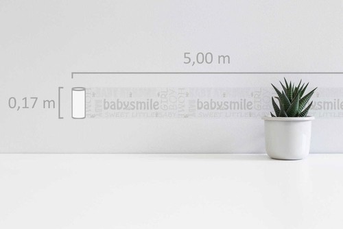 Kinderzimmerborte baby smile - kinderzimmerborte,