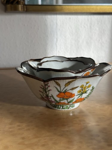 Vintage keramik schalen set - vintage,