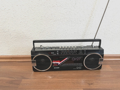 Sharp 27h boombox - sharp,