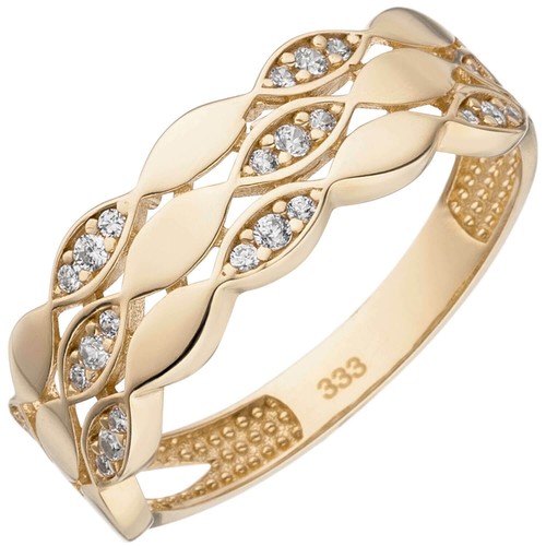Ring aus 333 gold gelbgold - aus,