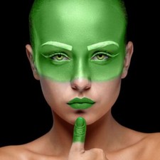 Grüne farbige kontaktlinsen - grüne,