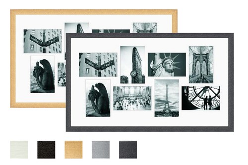 Collage holz bilderrahmen - collage,