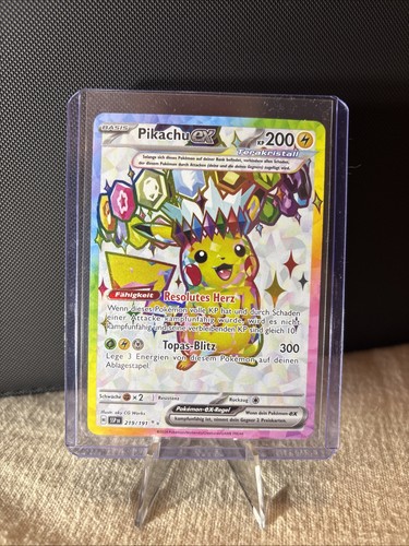 Pokemon pikachu fullart - pikachu, ex