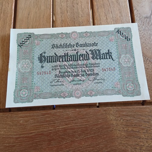 Alter geldschein 1923 - geldschein,