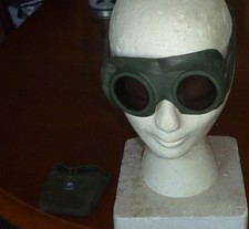 Wehrmacht AUER Neophan Schutzbrille Fliegerbrille Kradbrille glasses U-Boot DAK