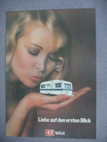 Altes poster wilk wohnwagen - altes,