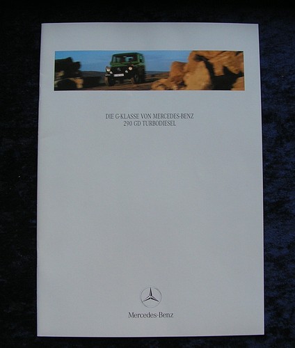 Mercedes klasse 290 - g-klasse, gd