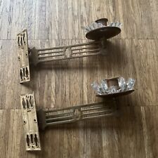 2 x Antik Wandkerzenhalter, Wandleuchter, Klavier, Messi G