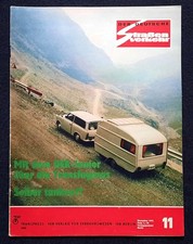 Der Deutsche Straßenverkehr 11/1975.  QEK-Junior am Trabant, Rauchen im Auto?