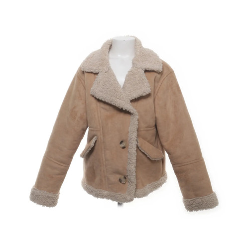 Zara shearling jacke - shearling,