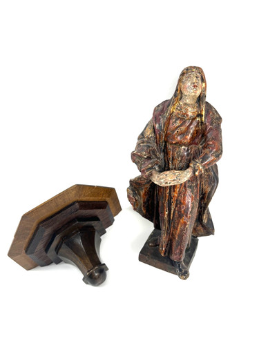Skulptur figur schnitzerei - skulptur,