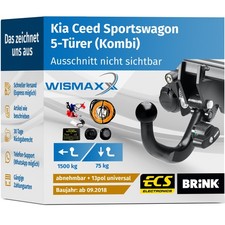 ANHÄNGERKUPPLUNG für Kia