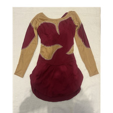 Rollkunstlauf kleid langarm - kleid,