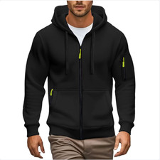 Herren langarm zip - herren, hoodie