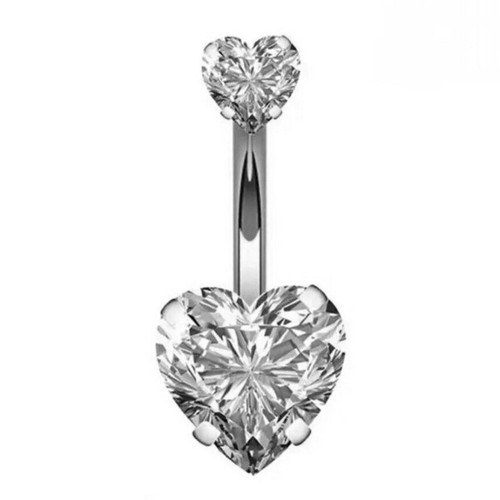 Edelstahl bauchnabelpiercing - edelstahl,