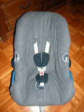 Sommerbezug Schonbezug Frottee für Maxi-cosi Citi City NEU dunkelgrau