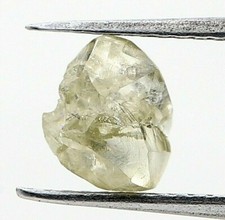 Earthmine Diamant 1.05tcw Intense Gelb Funkelnde Natur Irregular Form Geschenk