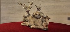 Clayre & Eef  Deko Weihnachten Reh Hirsch Tiere Elch 