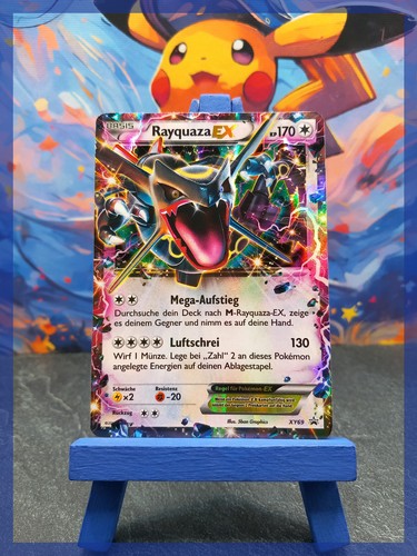 Pokémon karte rayquaza ex - rayquaza,