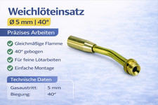 Brinko Weichlöteinsatz