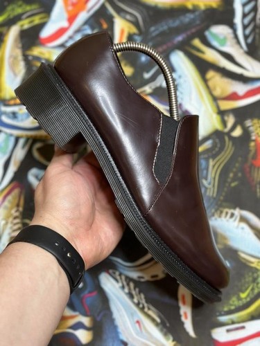Men martens heels - dr., brown
