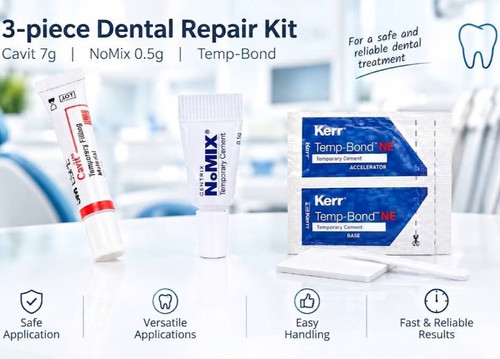 Dental filling tooth - 3x,