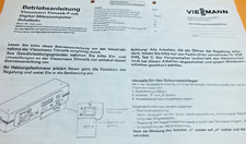 Viessmann Betriebsanleitung