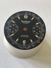 Hanhart chronograph, ziffernblatt, dial , 34,90 mm, Kaliber 40, 41