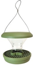 Vogelfuttersilo Geneva S grün Futterspender Futterstation Meisenfutter Meise
