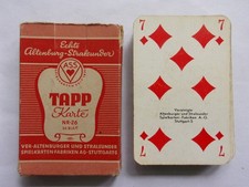 Alte Spielkarten, komplett