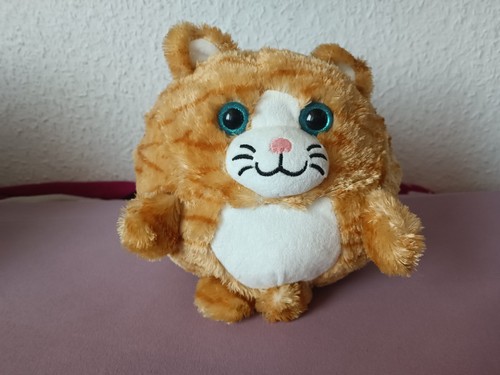 Kuscheltier katze rot tiger - kuscheltier,
