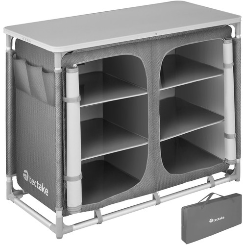 Aluminium campingküche - aluminium,