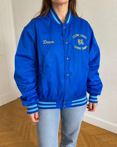 Vintage college jacke blau - vintage,