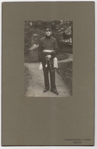 Kabinettfoto soldat mit iod - mit,