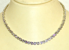 Kristall - Kette Swarovski tolles Funkeln Swarovski - Kristalle in Edelstahl