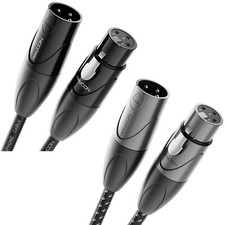 XLR Kabel Audiokabel 3polig DMX Kabel Audio Mikrofon Mischpult Instrument DJ