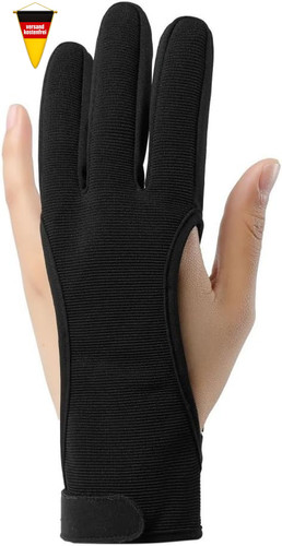 Bogenschießhandschuh finger - bogenschießhandschuh, 3-finger