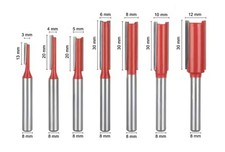 HM Nutfräser 8 mm Schaft Ø