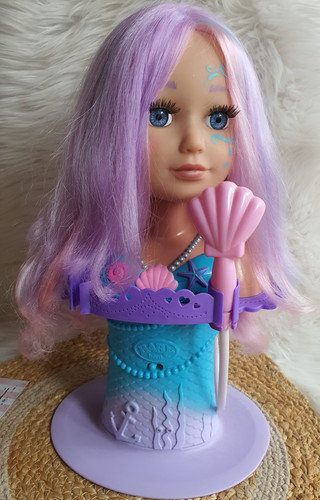 Baby born schminkkopf lila - baby,